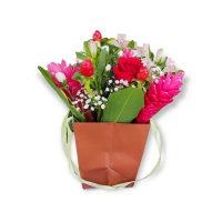 Bouquet rond coloré
